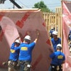 Raising the wall