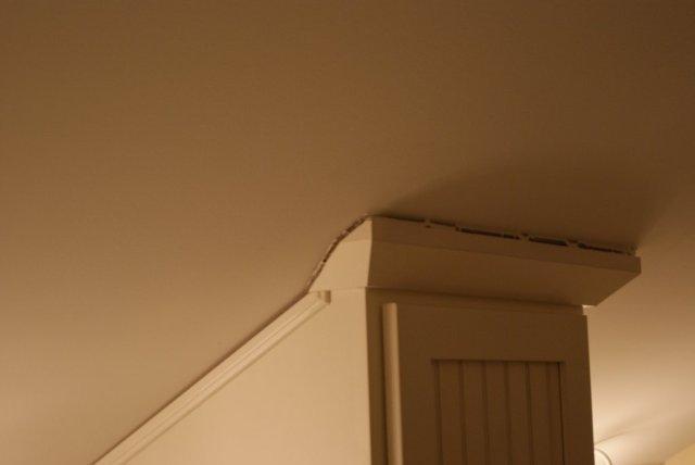 Ceiling Partition Separation